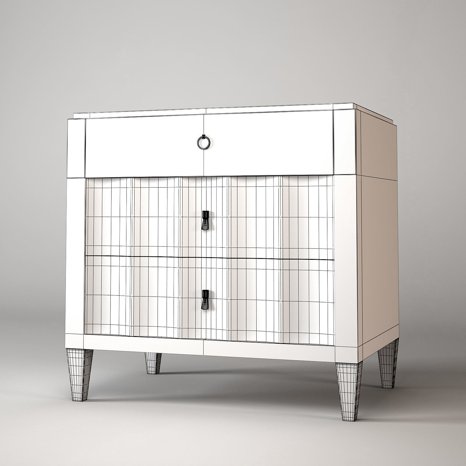 Selva Chest of Drawers 5694  3D model_1