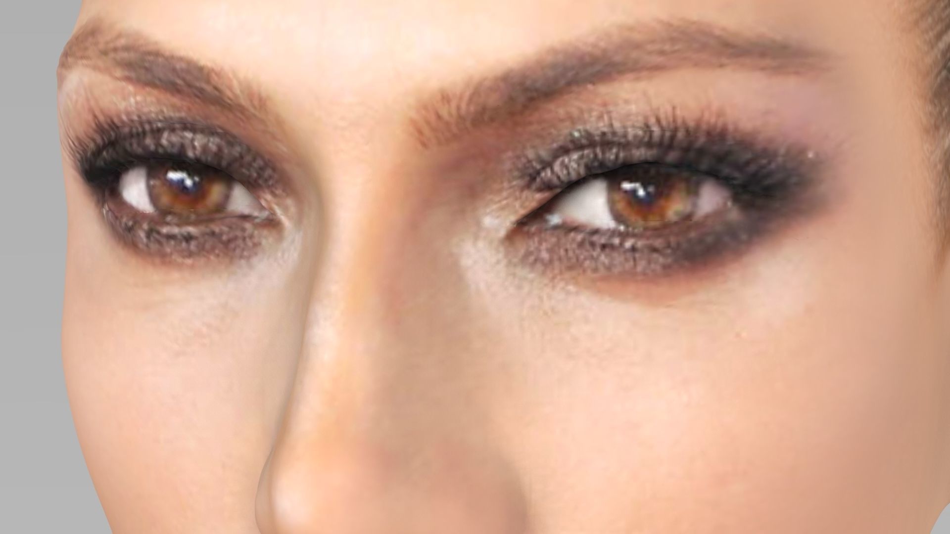 Jennifer Lopez ready for full color 3D printing 3D print model_17