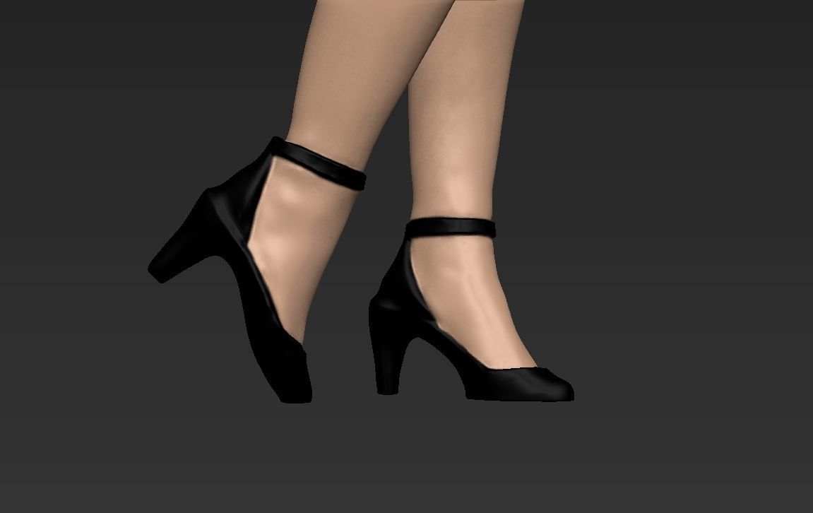 Jennifer Lopez ready for full color 3D printing 3D print model_31