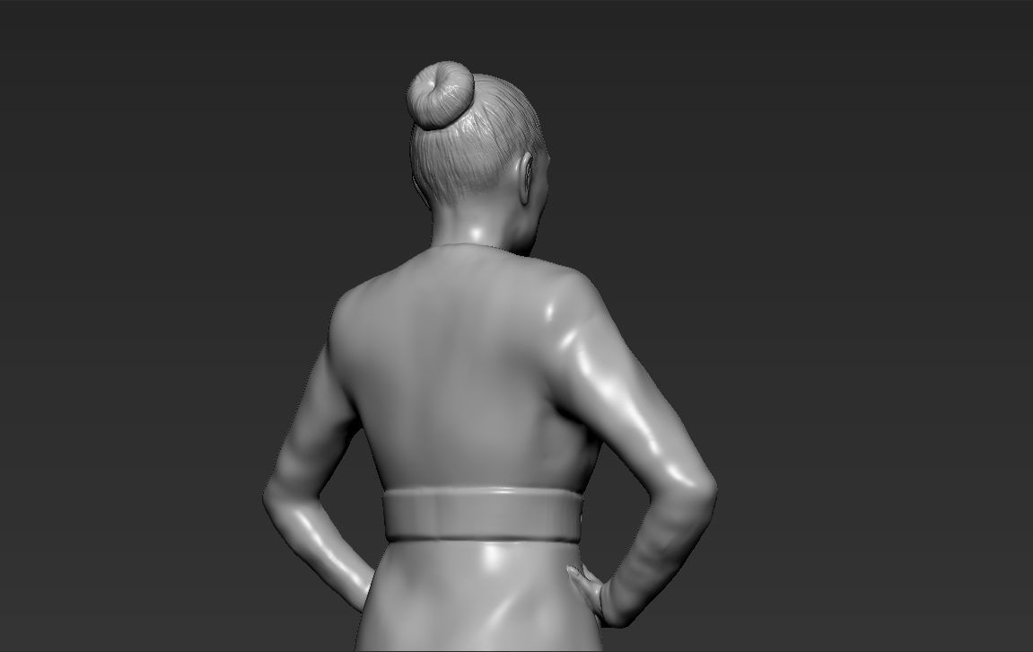 Jennifer Lopez ready for full color 3D printing 3D print model_52