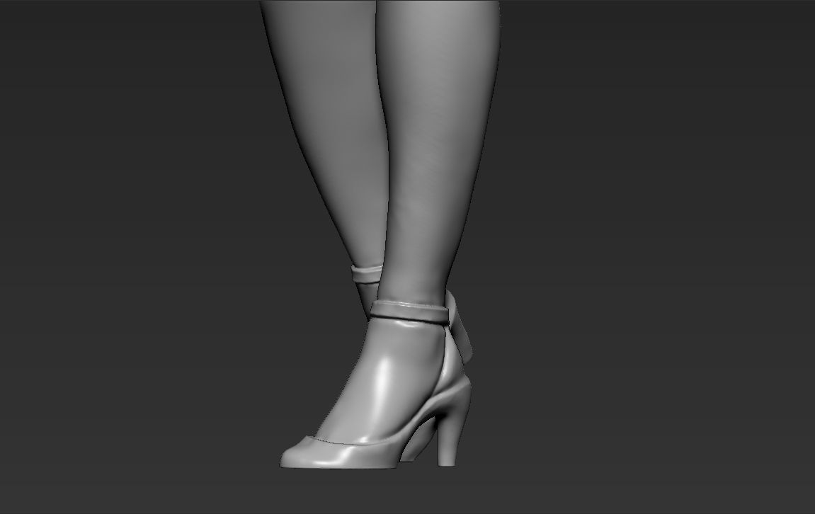 Jennifer Lopez ready for full color 3D printing 3D print model_61