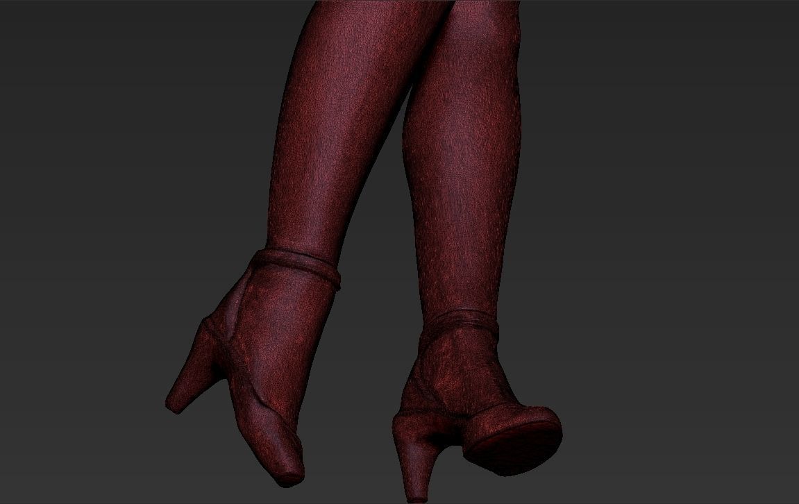 Jennifer Lopez ready for full color 3D printing 3D print model_63