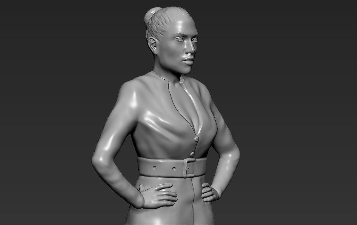 Jennifer Lopez ready for full color 3D printing 3D print model_48