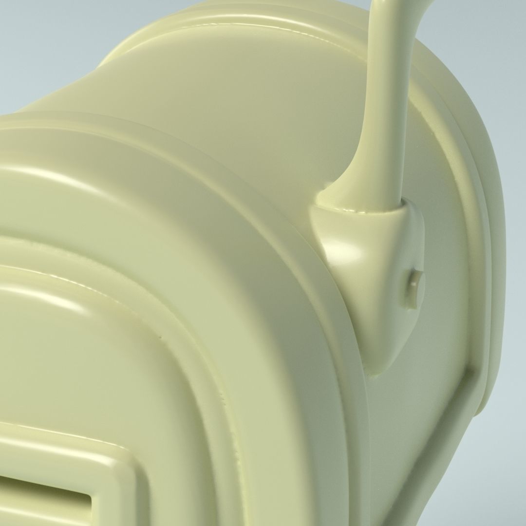 Cartoon props - mailbox 3D print model_3