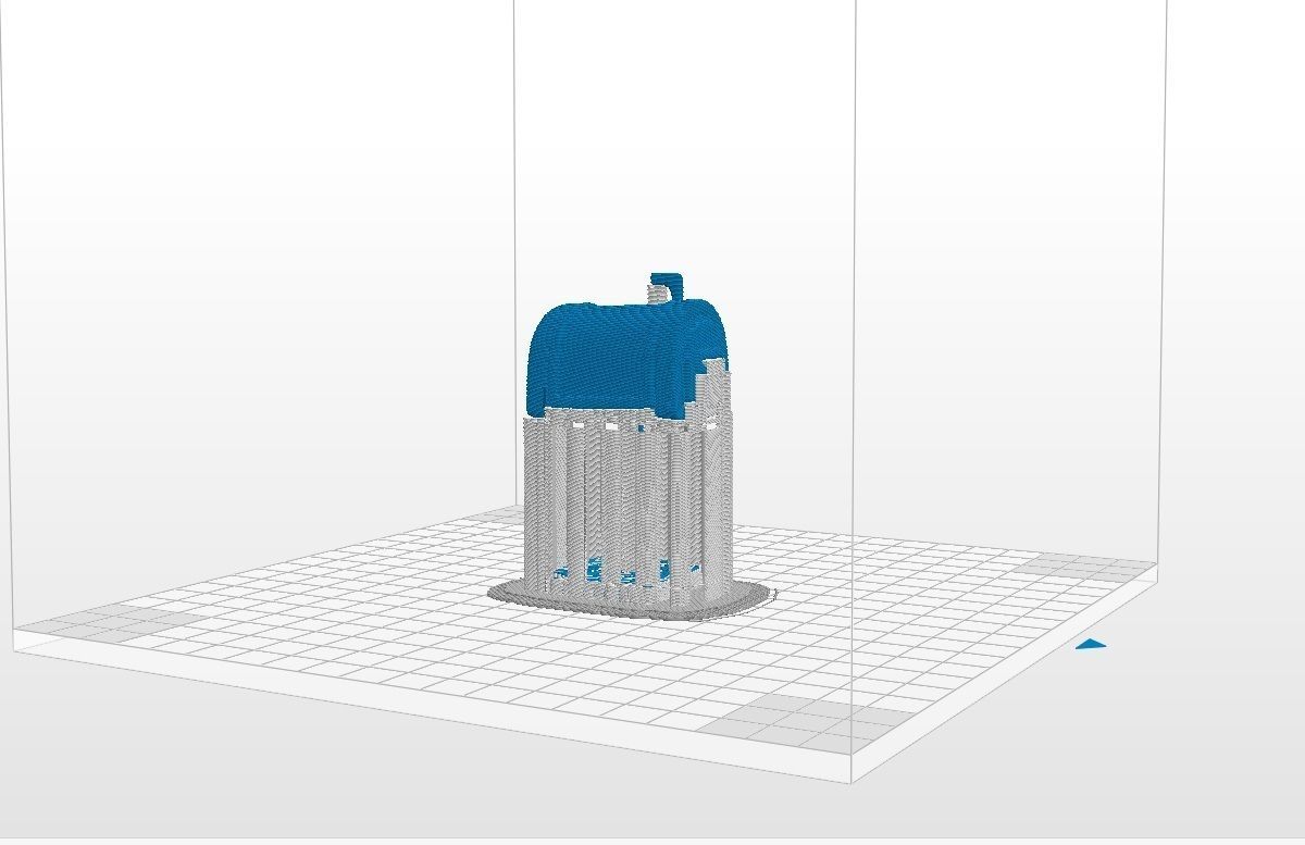 Cartoon props - mailbox 3D print model_6