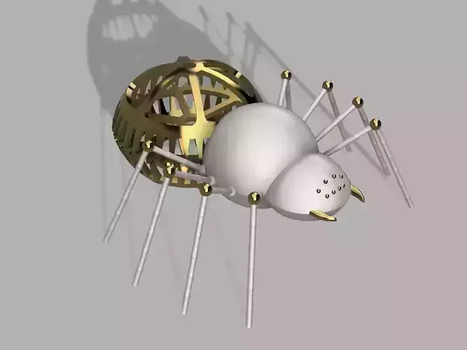Steampunk Spider 3D print model