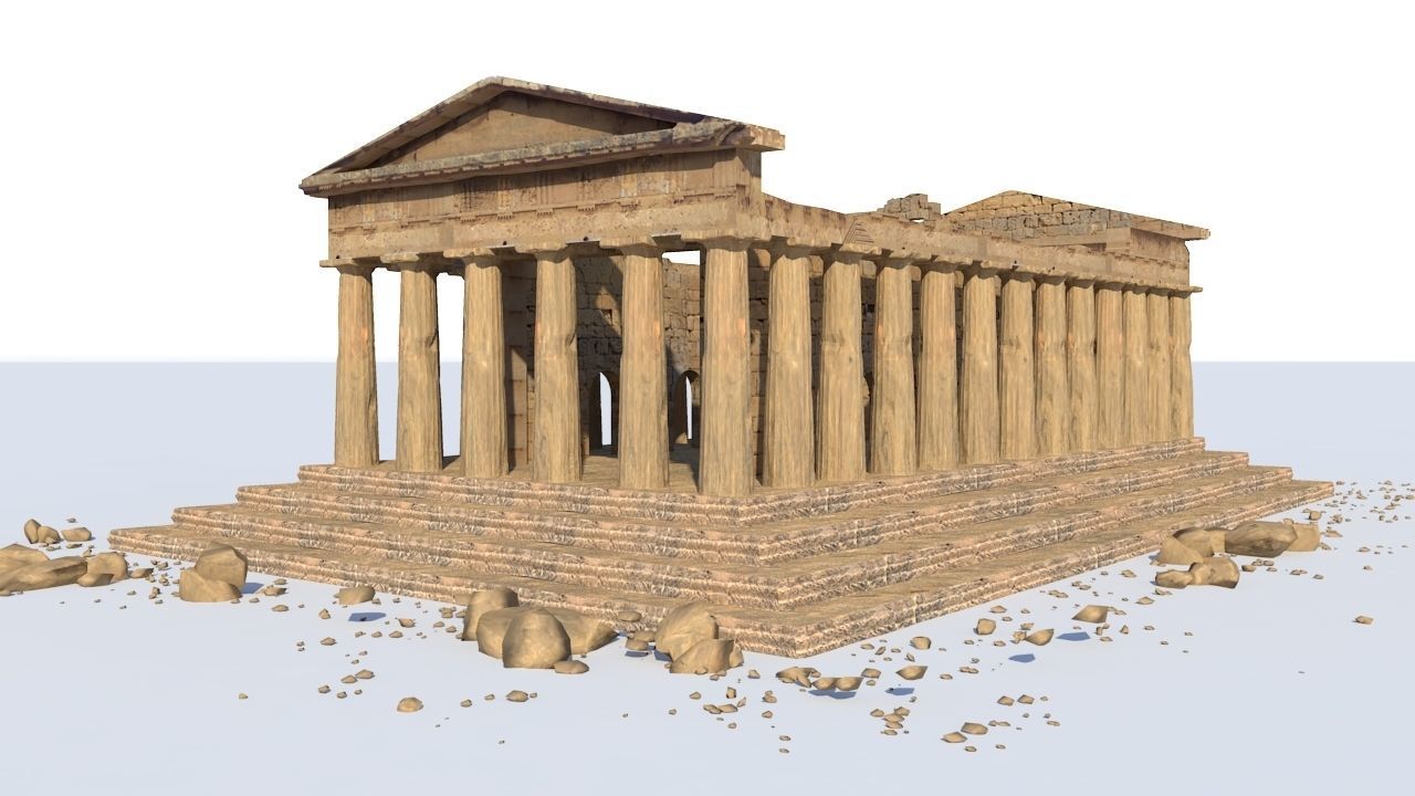 Parthenon 3D model_2