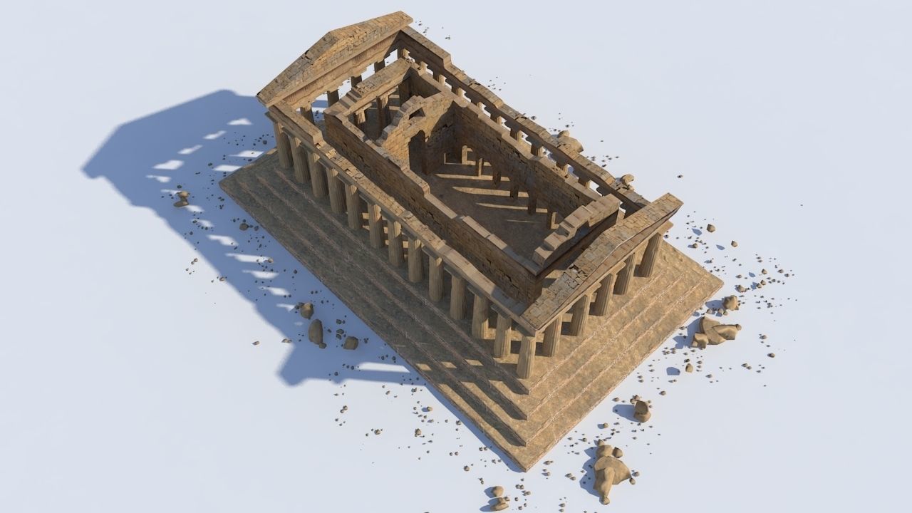 Parthenon 3D model_7