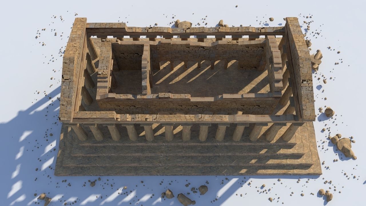 Parthenon 3D model_8
