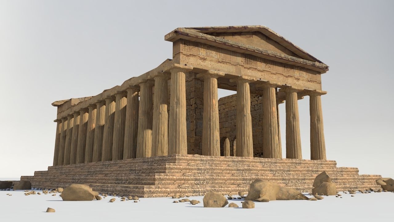 Parthenon 3D model_4