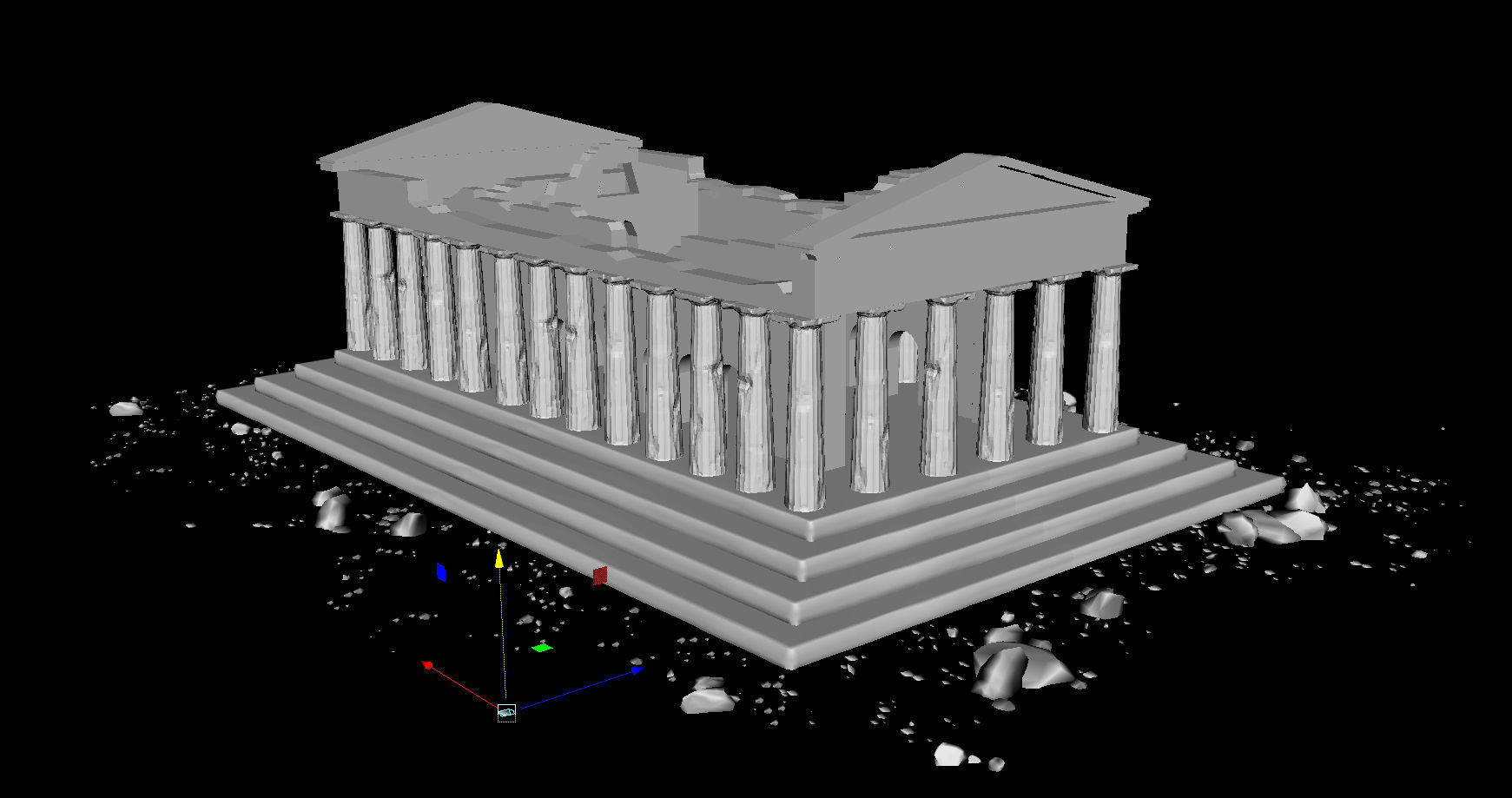 Parthenon 3D model_9