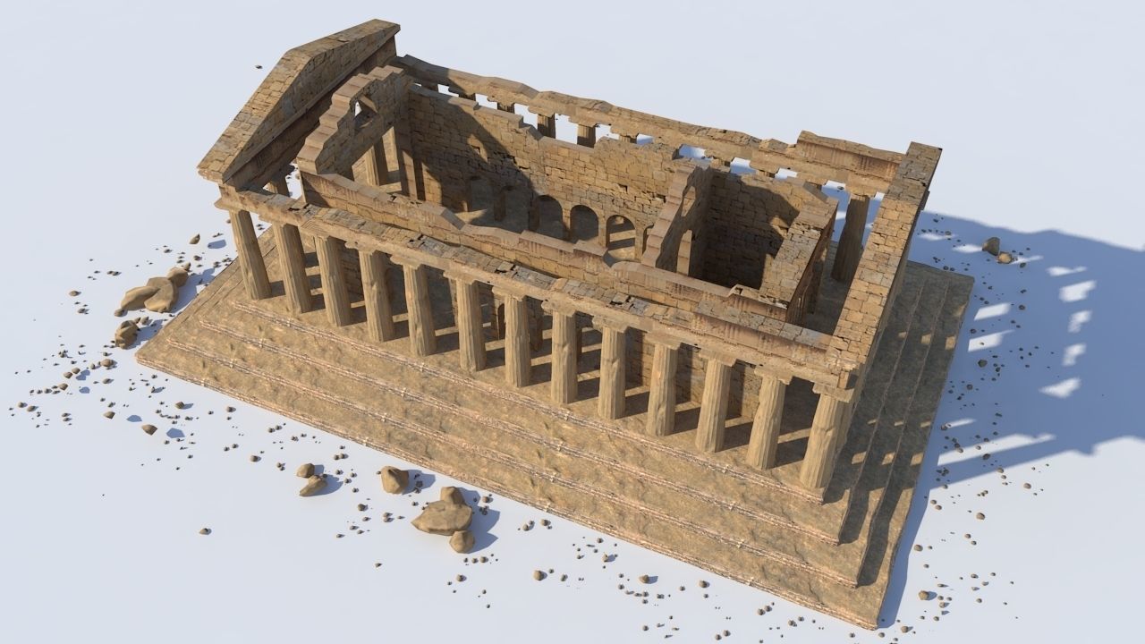 Parthenon 3D model_3