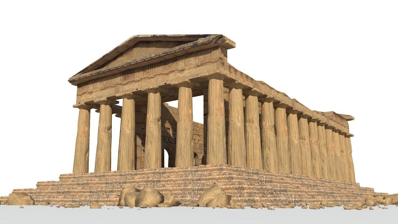 Parthenon 3D model_5