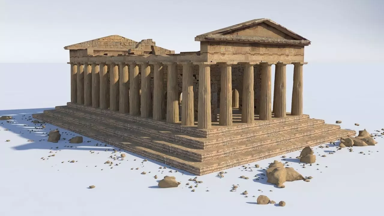 Parthenon 3D model_0