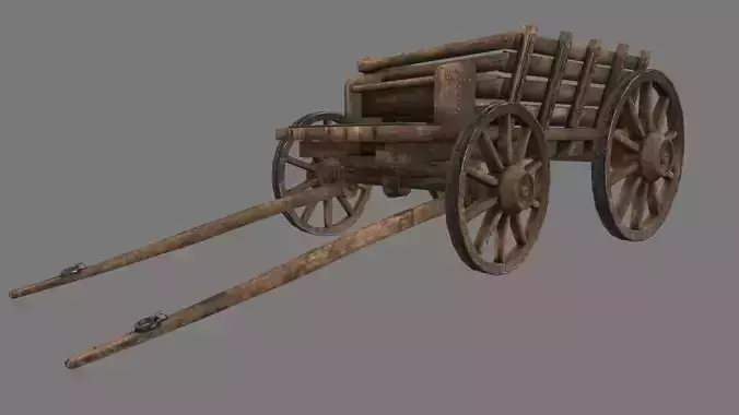 Wooden Cart