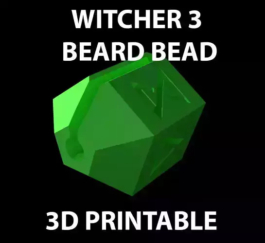 Witcher 3 Beard Bead