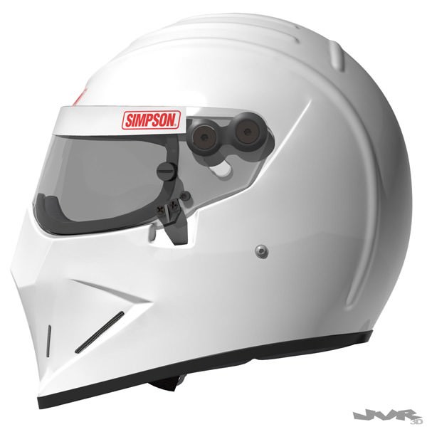 Simpson Diamondback - Stig Helmet 3D model_8