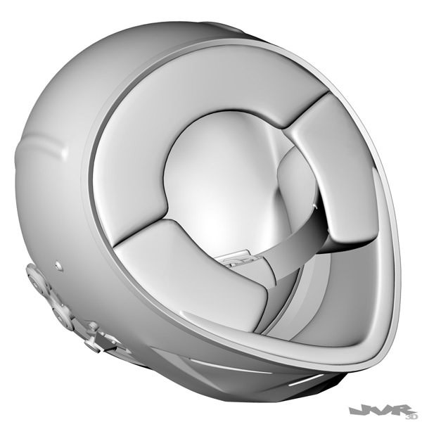 Simpson Diamondback - Stig Helmet 3D model_6