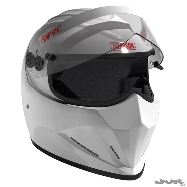 Simpson Diamondback - Stig Helmet 3D model_11