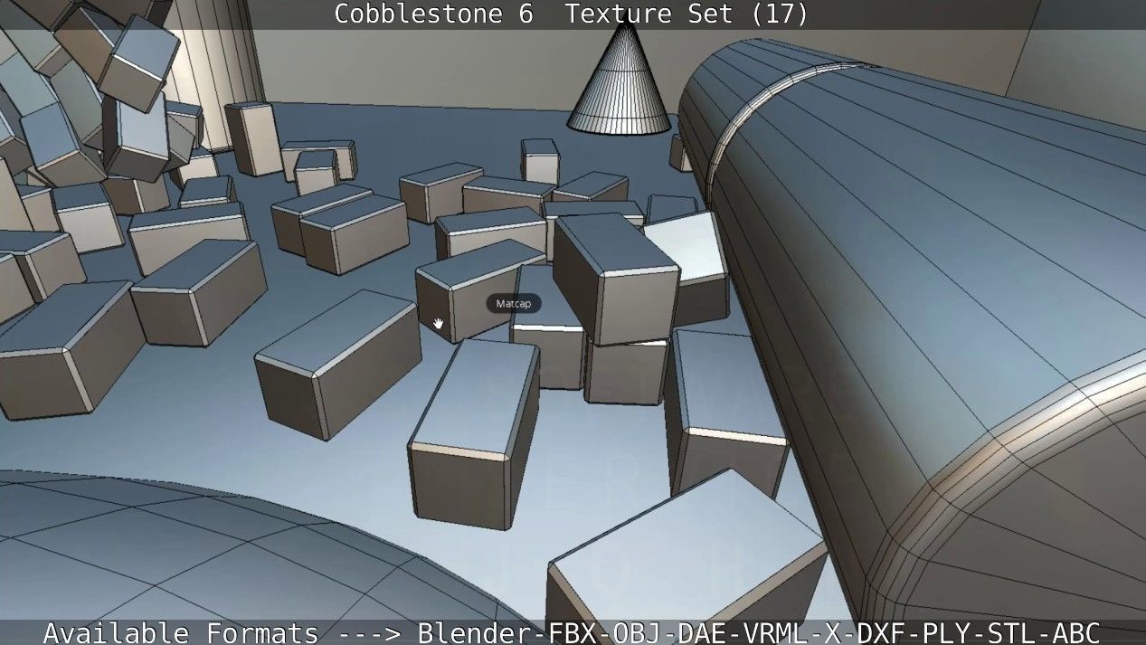 Cobblestone 6 - Texture Set 17 Texture_95