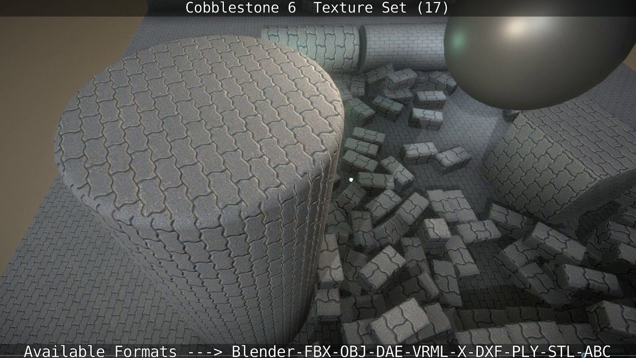 Cobblestone 6 - Texture Set 17 Texture_29