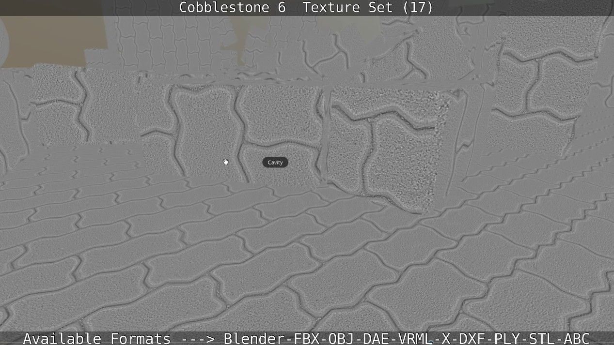 Cobblestone 6 - Texture Set 17 Texture_60