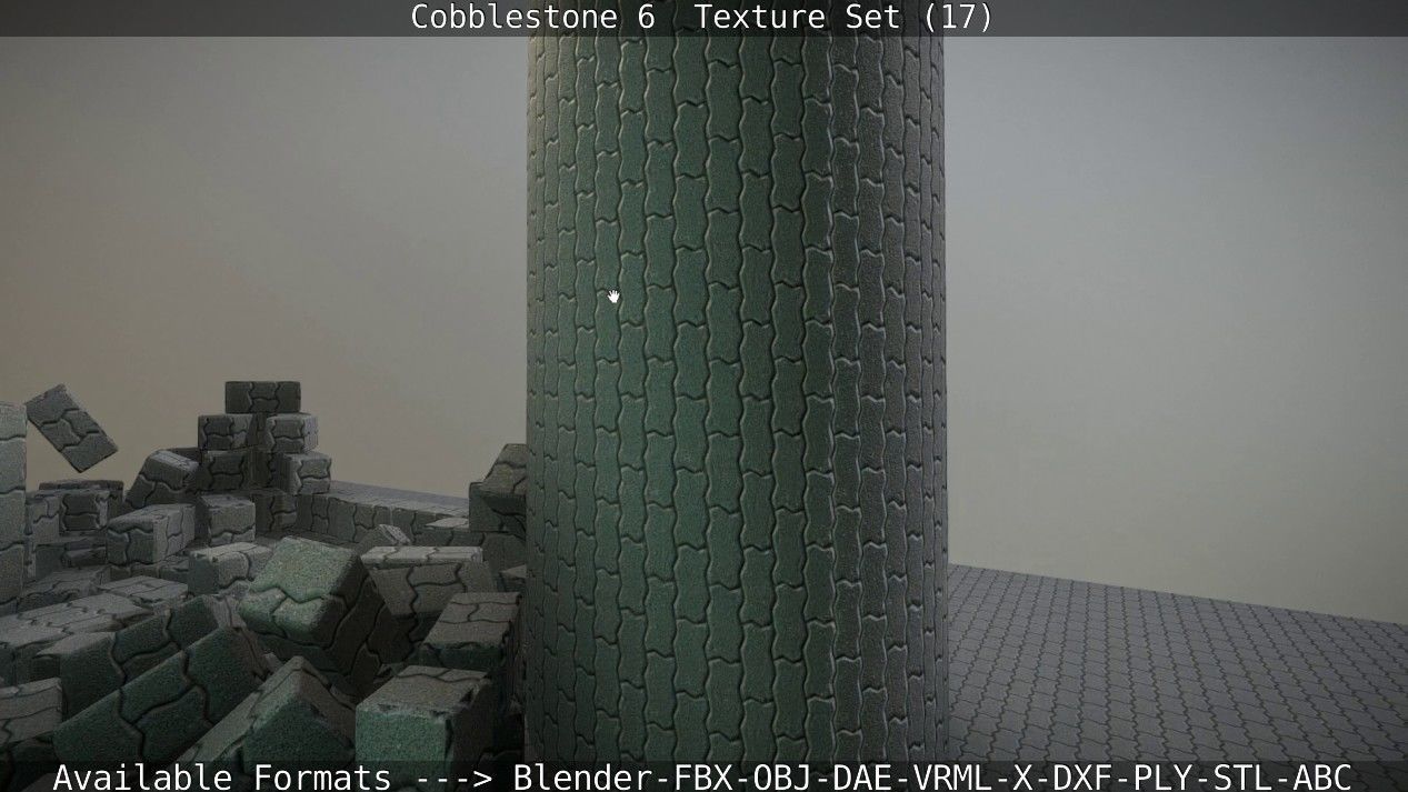 Cobblestone 6 - Texture Set 17 Texture_21