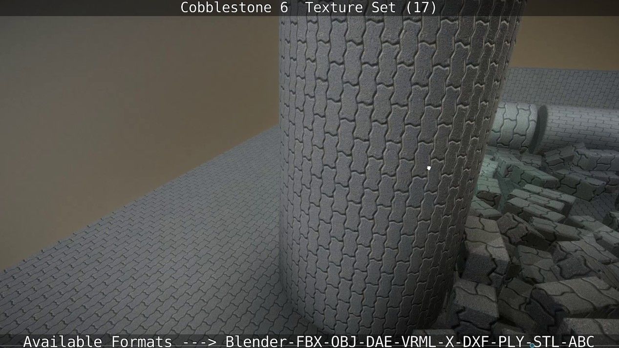 Cobblestone 6 - Texture Set 17 Texture_27