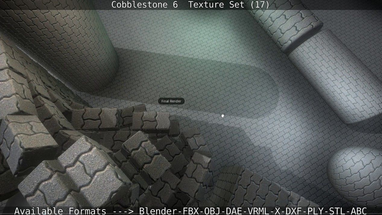 Cobblestone 6 - Texture Set 17 Texture_79