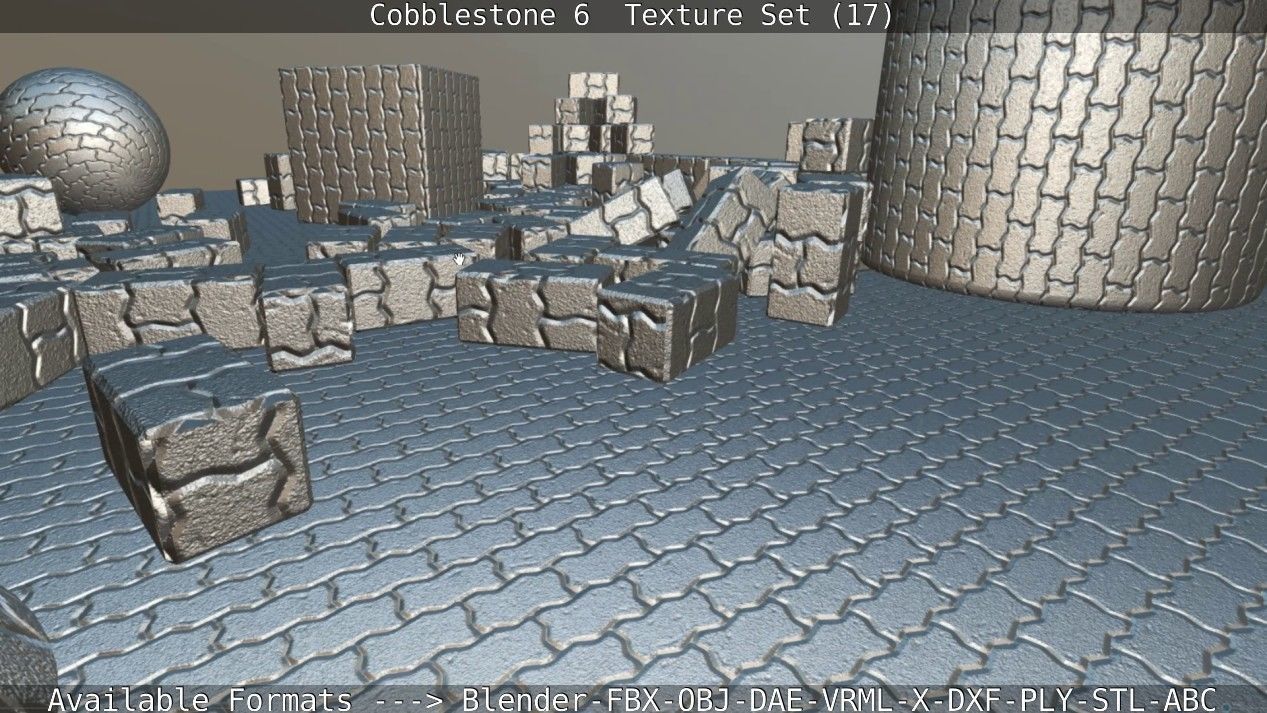 Cobblestone 6 - Texture Set 17 Texture_69