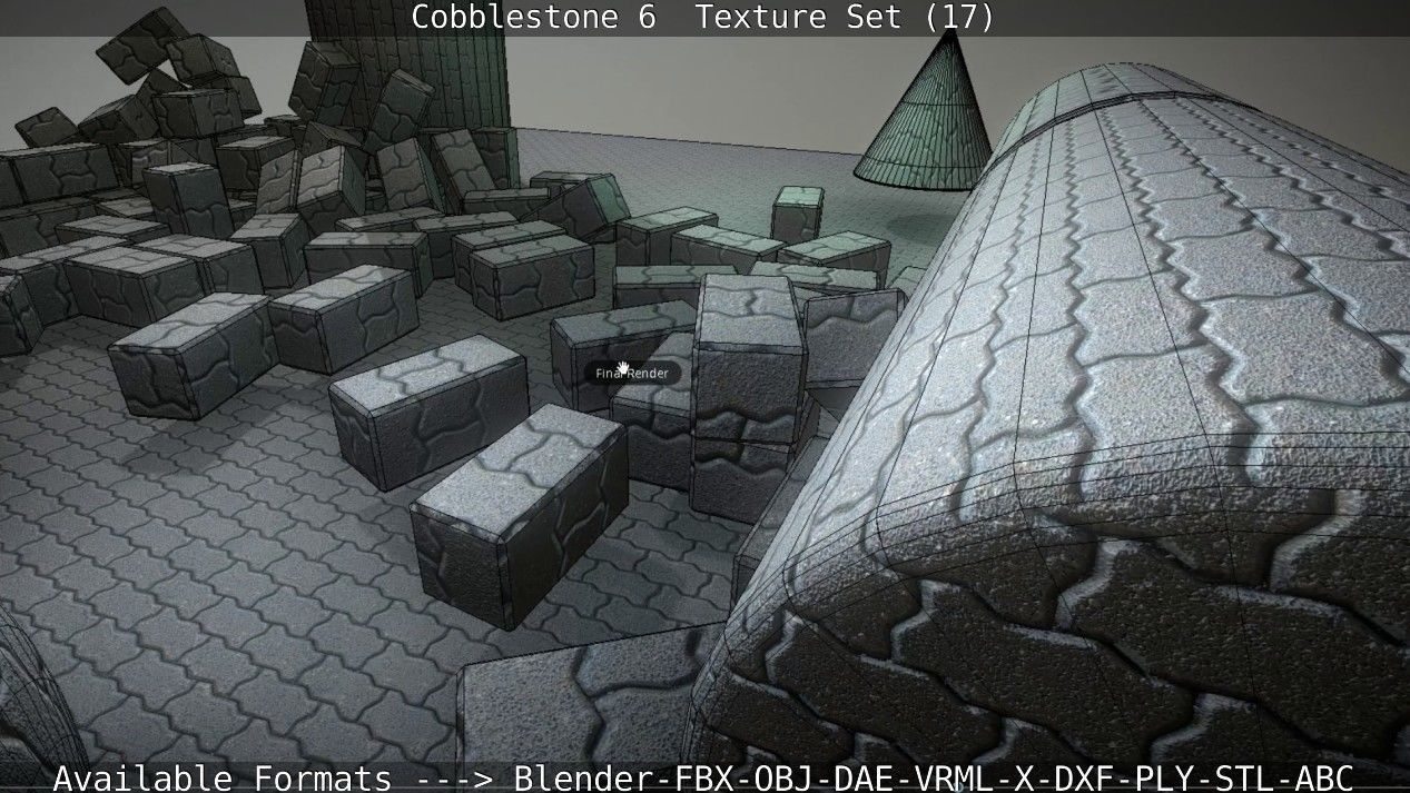 Cobblestone 6 - Texture Set 17 Texture_98