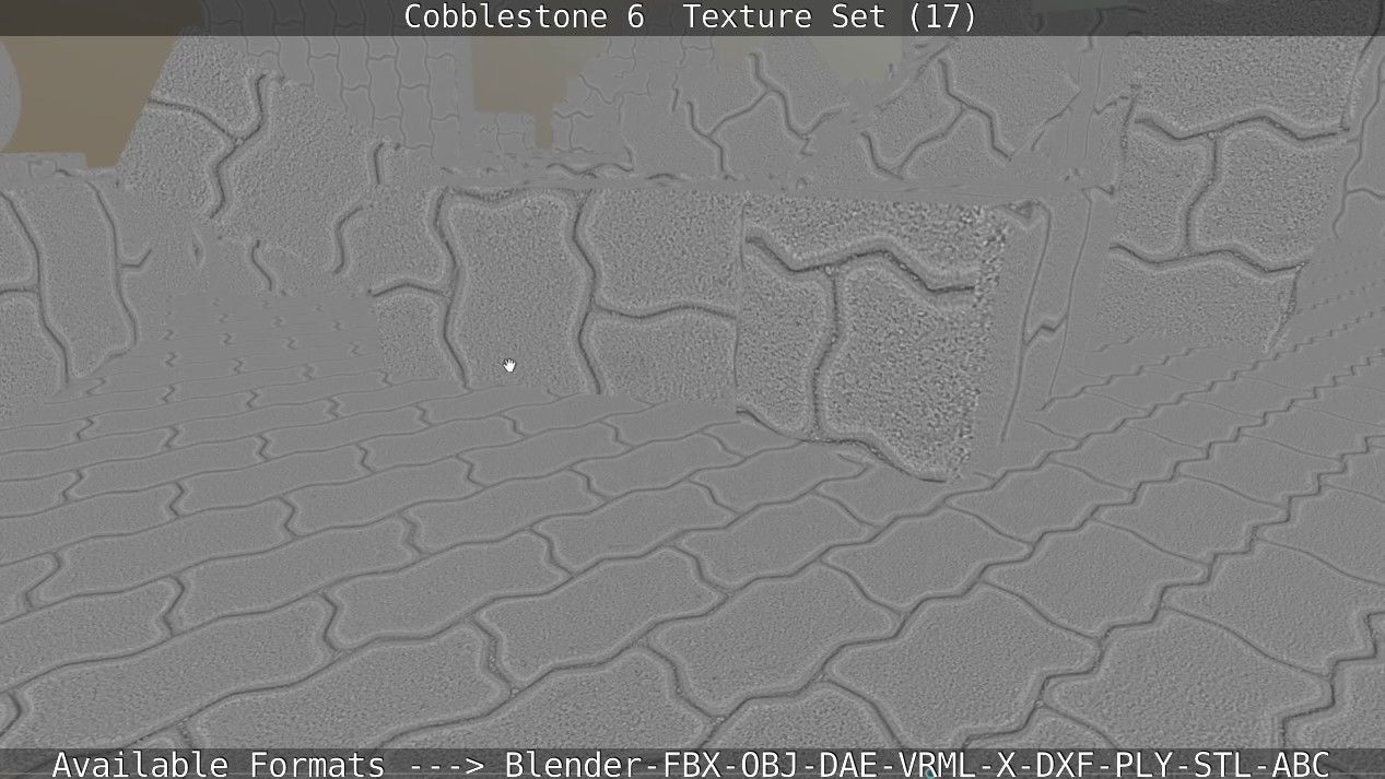 Cobblestone 6 - Texture Set 17 Texture_59