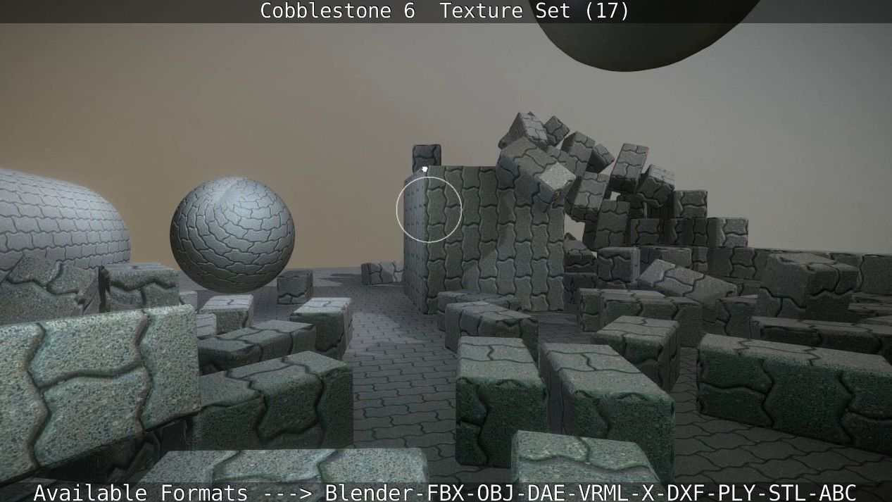 Cobblestone 6 - Texture Set 17 Texture_88