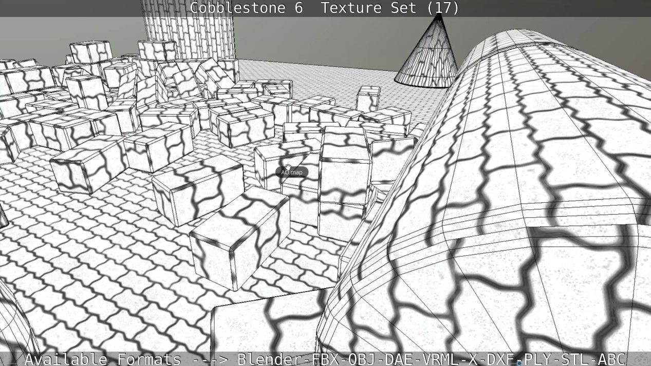 Cobblestone 6 - Texture Set 17 Texture_102