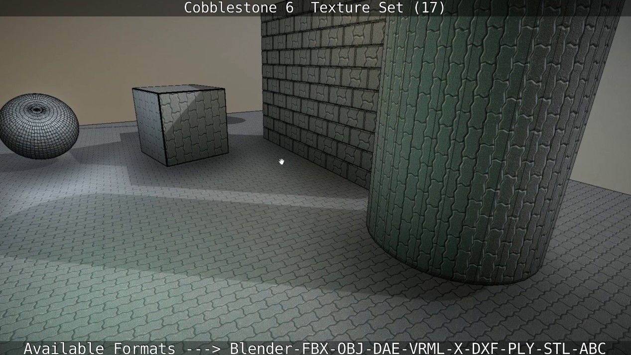 Cobblestone 6 - Texture Set 17 Texture_36