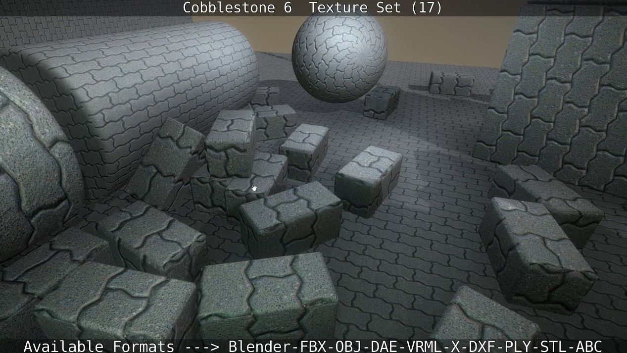 Cobblestone 6 - Texture Set 17 Texture_91