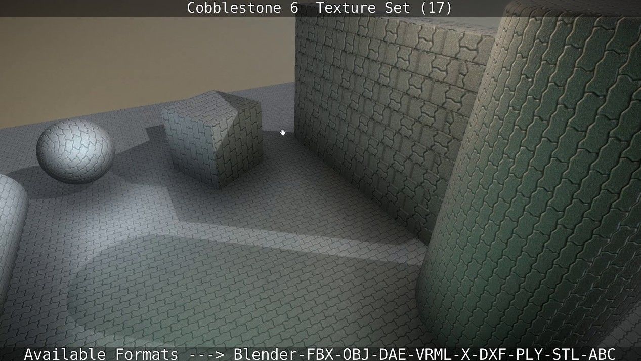 Cobblestone 6 - Texture Set 17 Texture_33