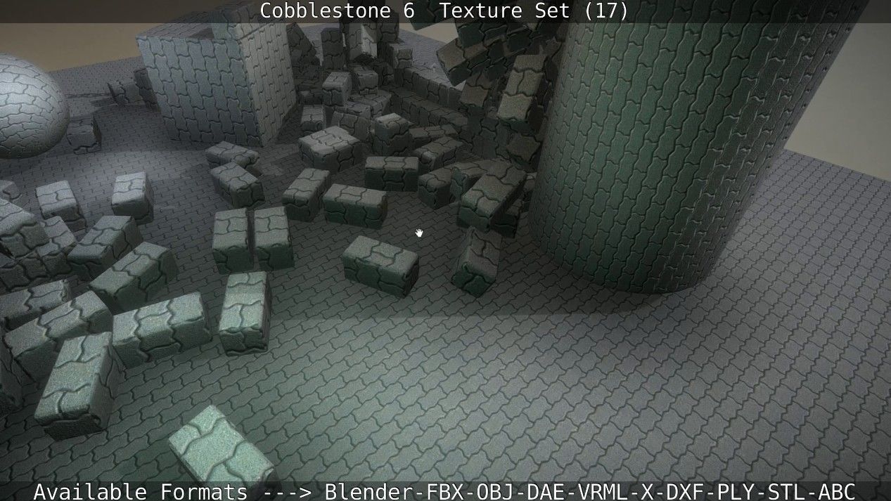 Cobblestone 6 - Texture Set 17 Texture_16