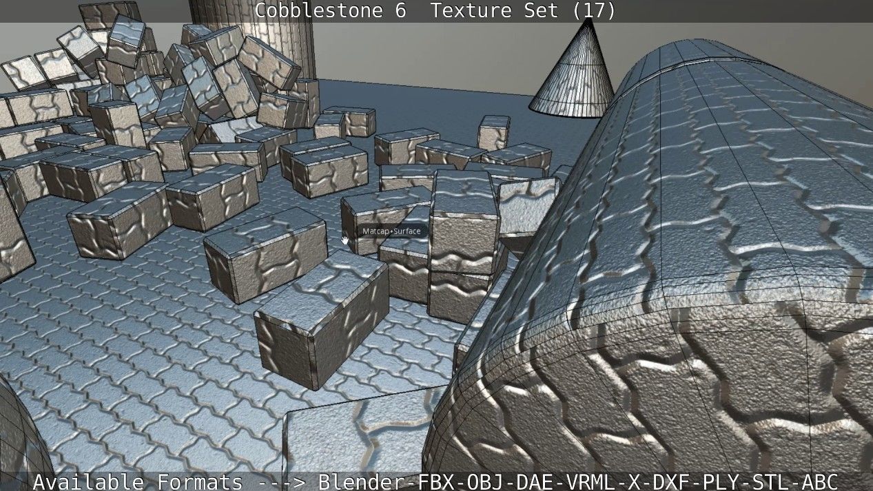 Cobblestone 6 - Texture Set 17 Texture_96