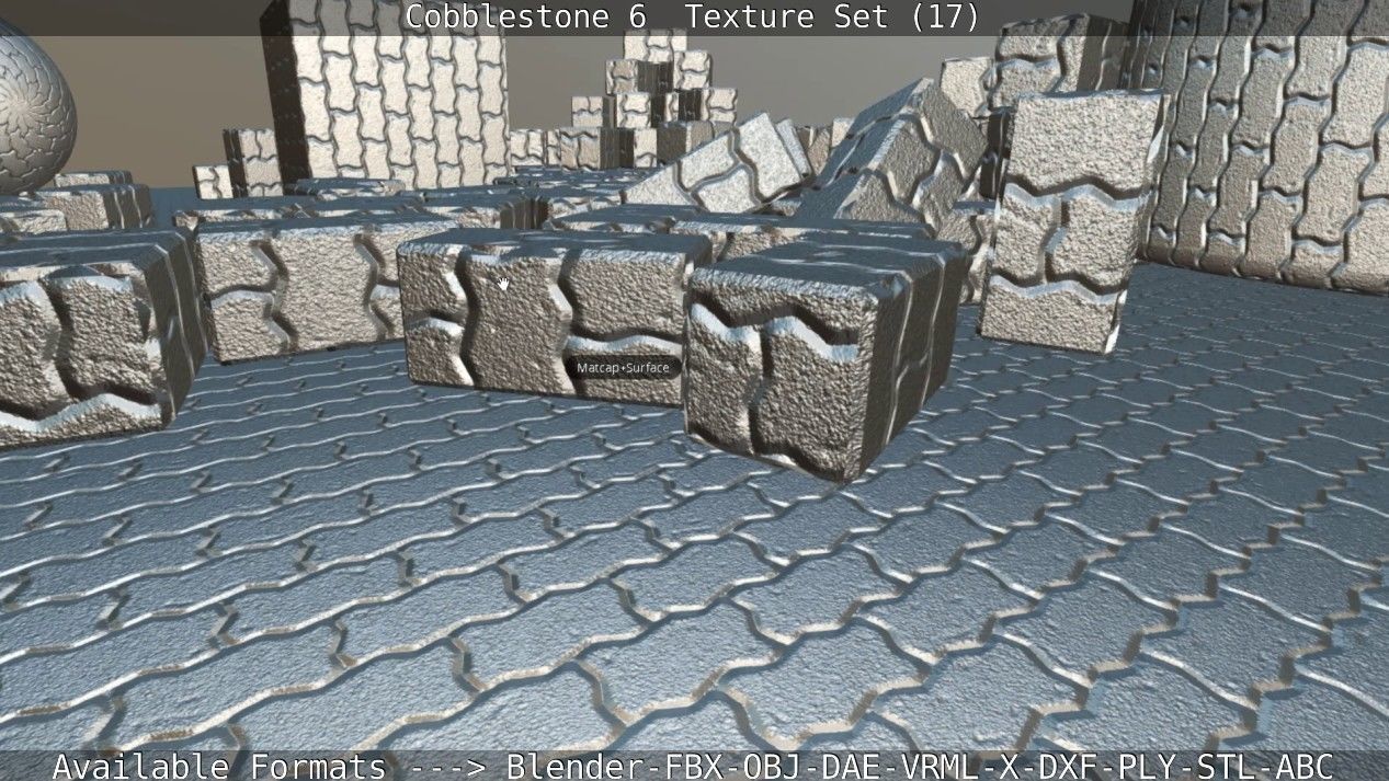 Cobblestone 6 - Texture Set 17 Texture_67