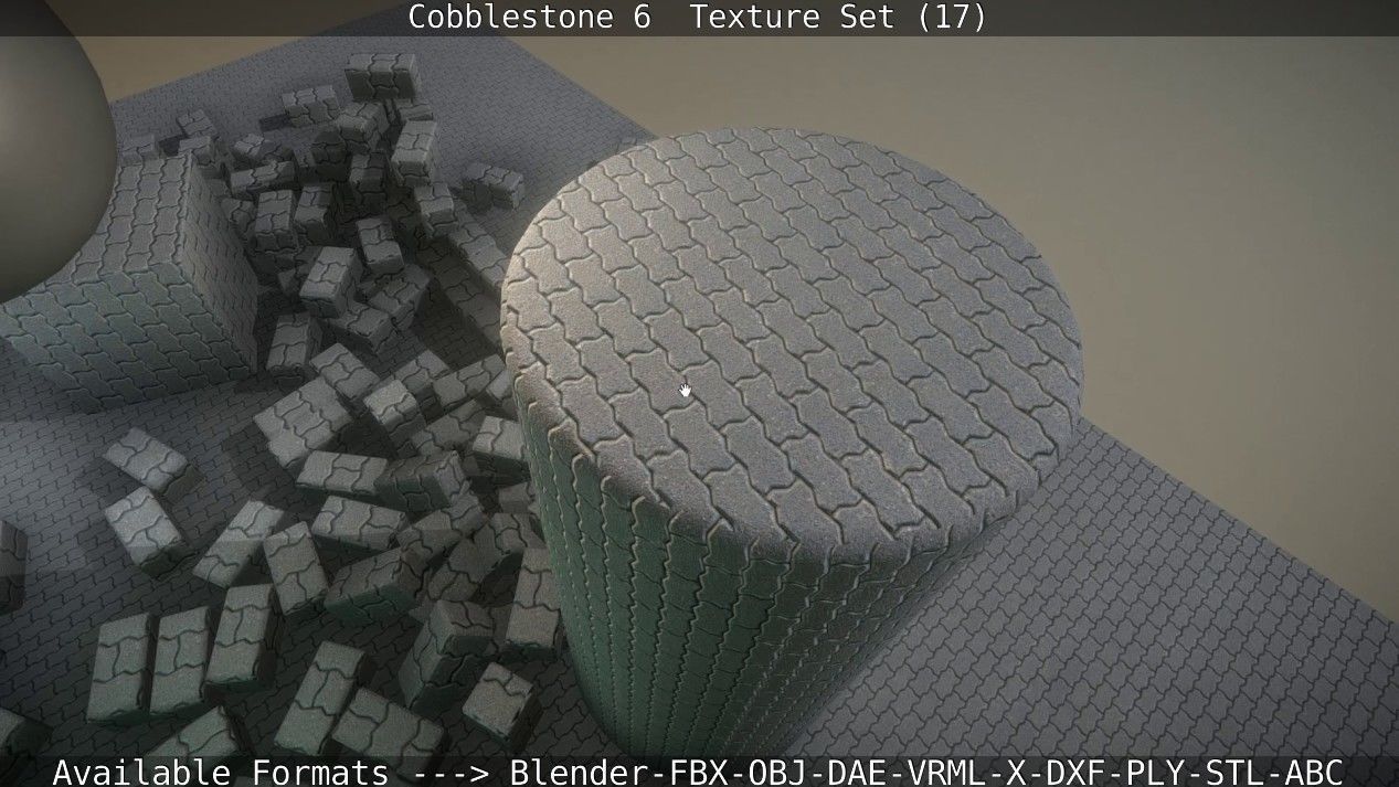 Cobblestone 6 - Texture Set 17 Texture_31