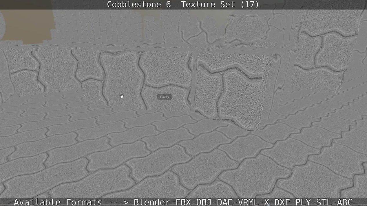 Cobblestone 6 - Texture Set 17 Texture_61