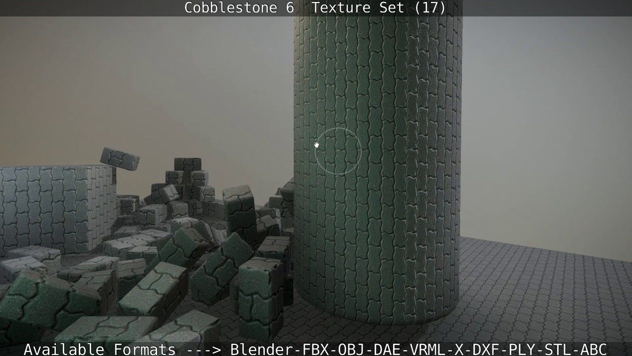 Cobblestone 6 - Texture Set 17 Texture_20