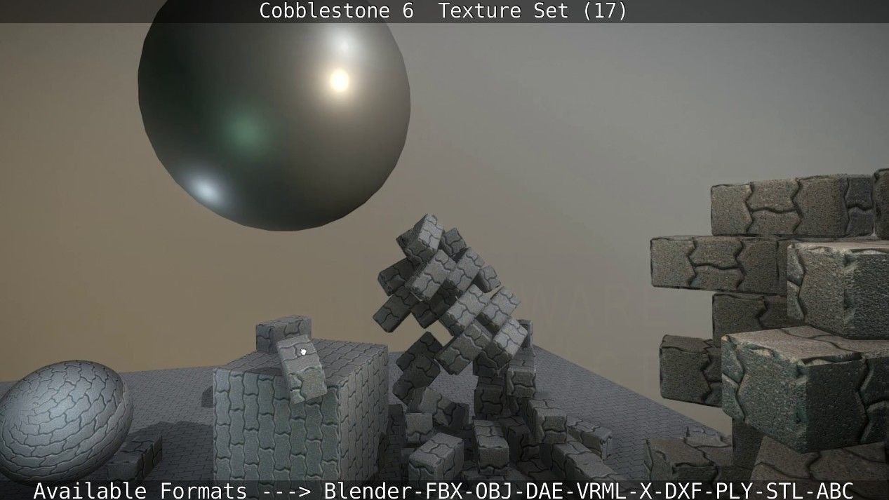 Cobblestone 6 - Texture Set 17 Texture_87