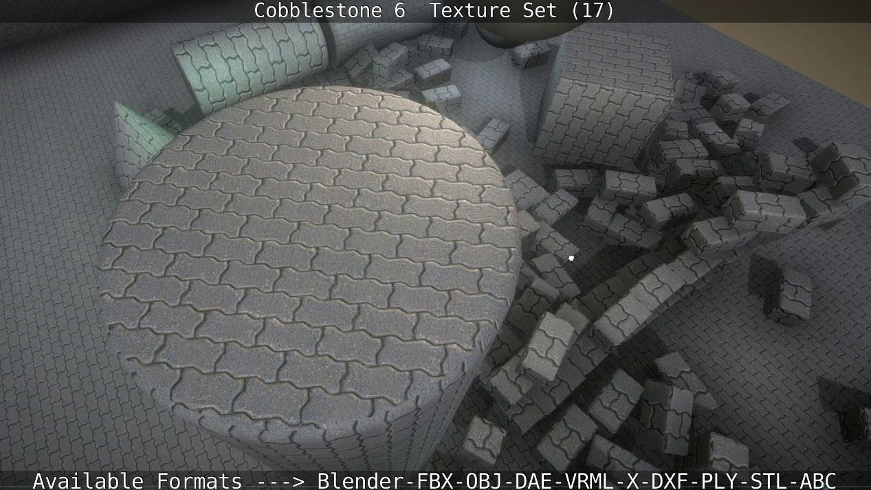 Cobblestone 6 - Texture Set 17 Texture_30