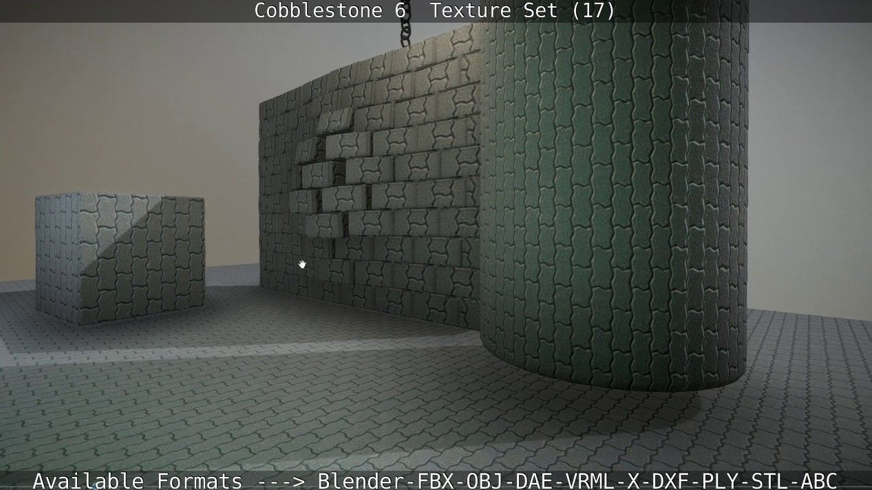 Cobblestone 6 - Texture Set 17 Texture_40