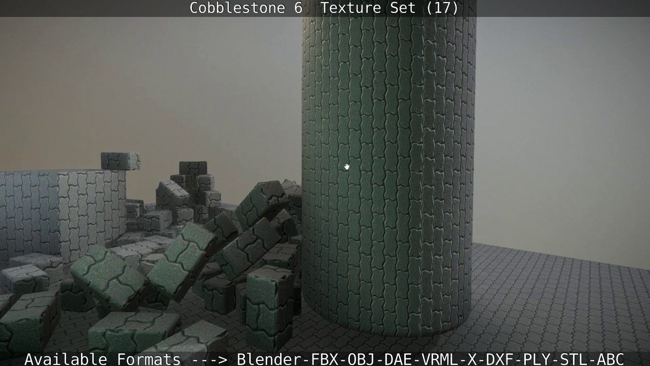 Cobblestone 6 - Texture Set 17 Texture_19