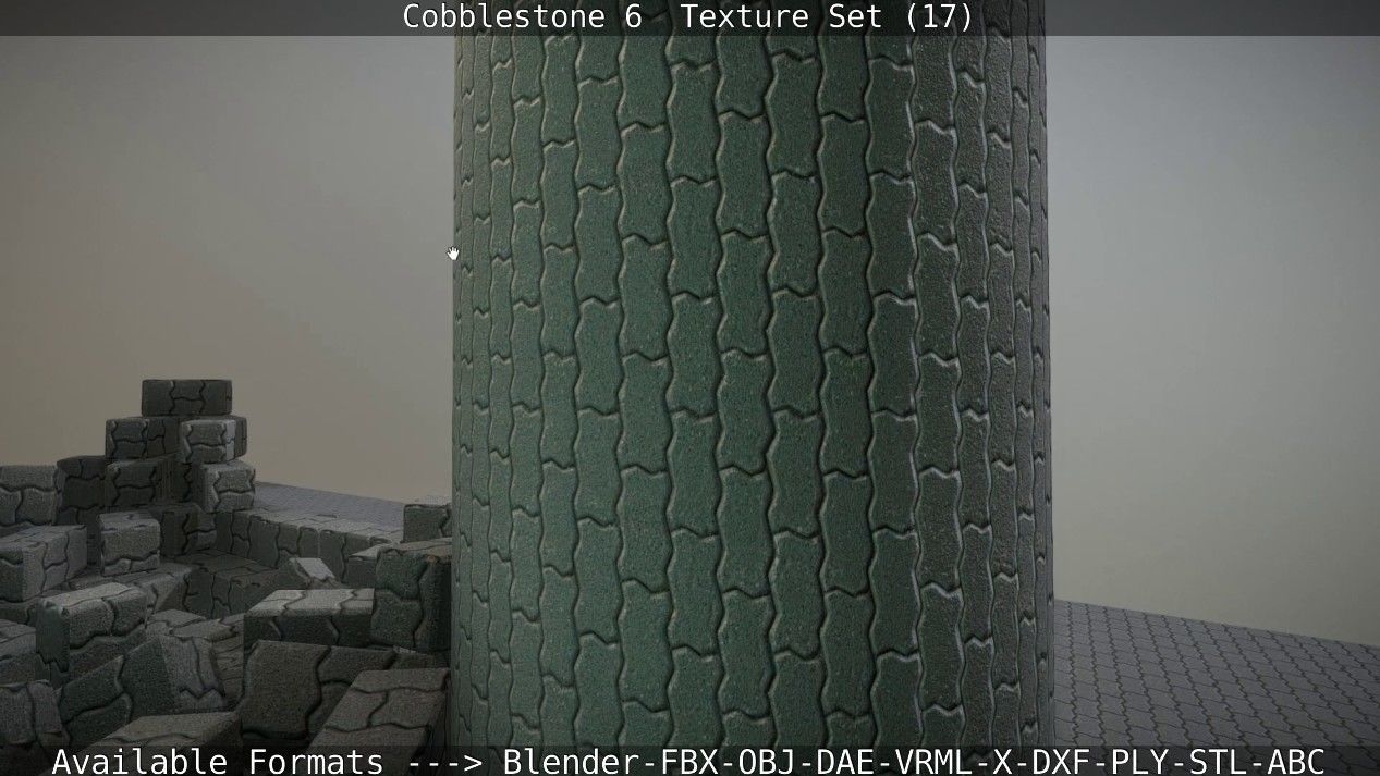 Cobblestone 6 - Texture Set 17 Texture_22