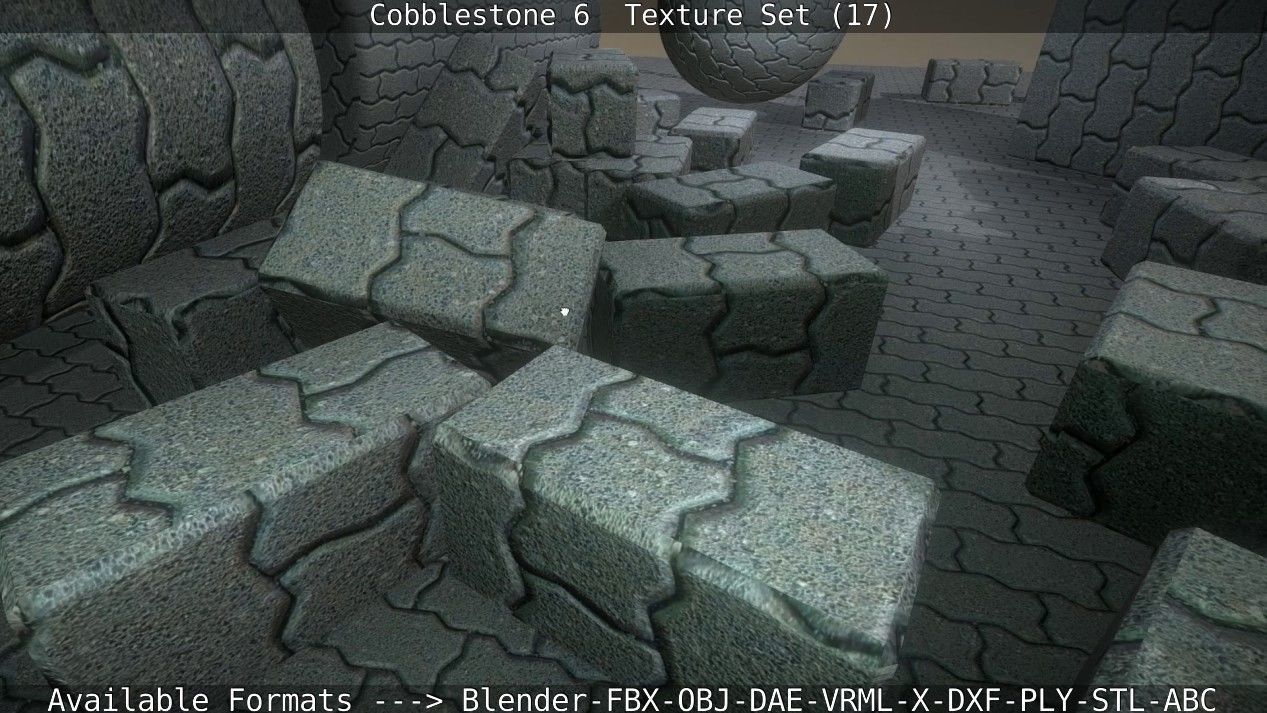 Cobblestone 6 - Texture Set 17 Texture_90