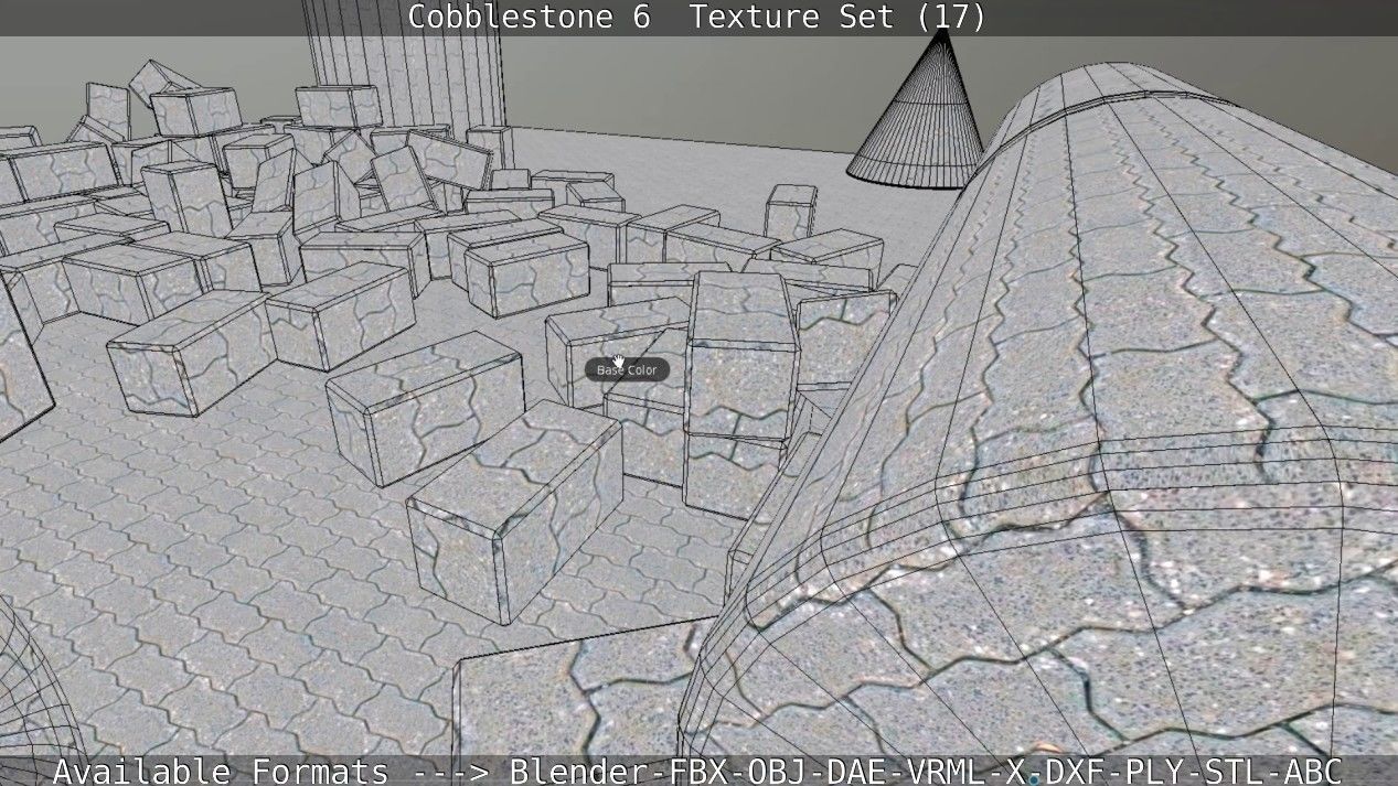 Cobblestone 6 - Texture Set 17 Texture_100